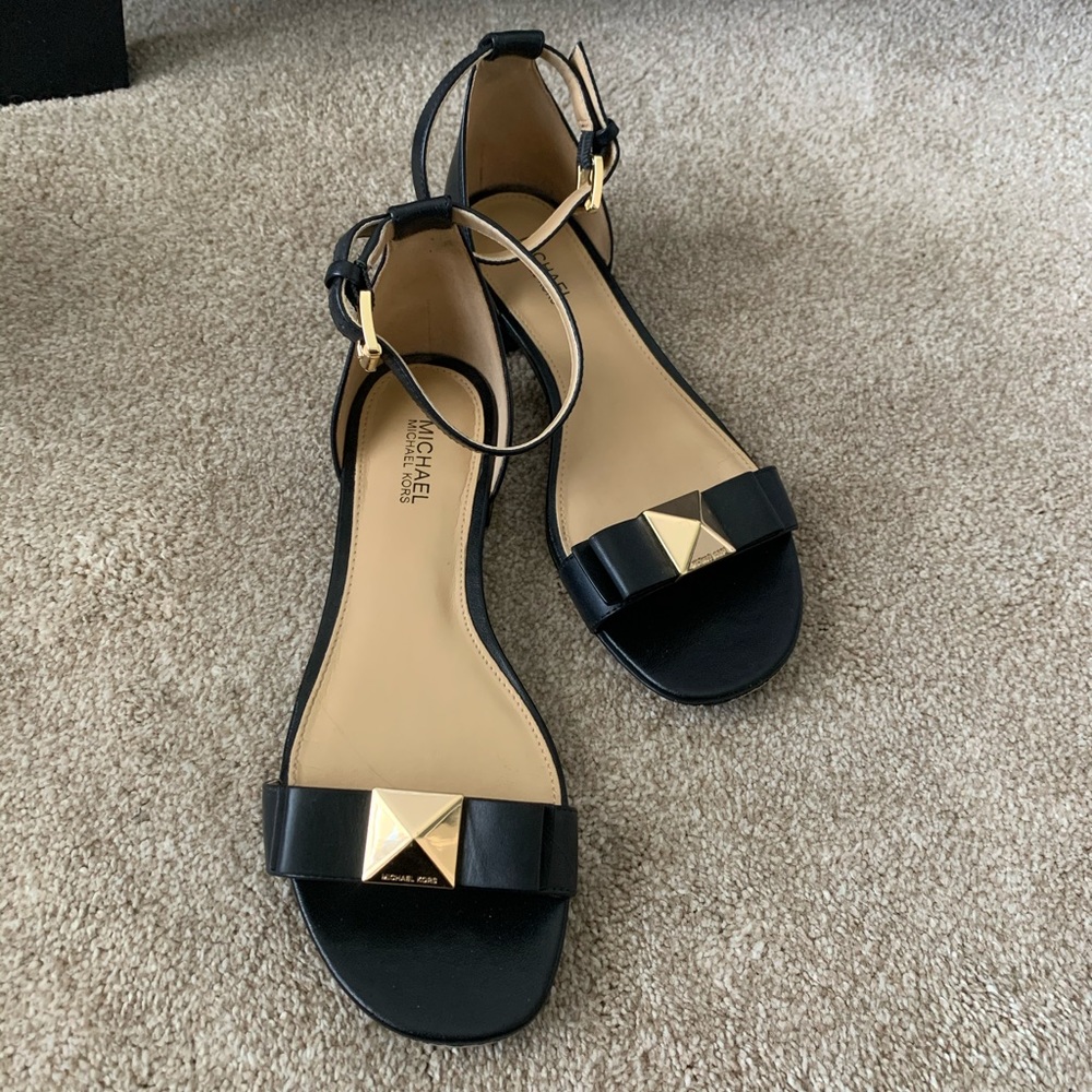 Black Michael Kors sandals